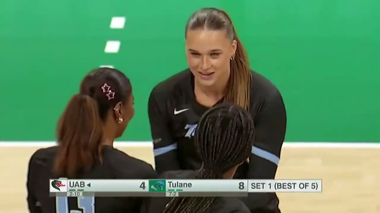 UAB против Tulane | Полный обзор волейбольного матча 2026 | Волейбол сегодня