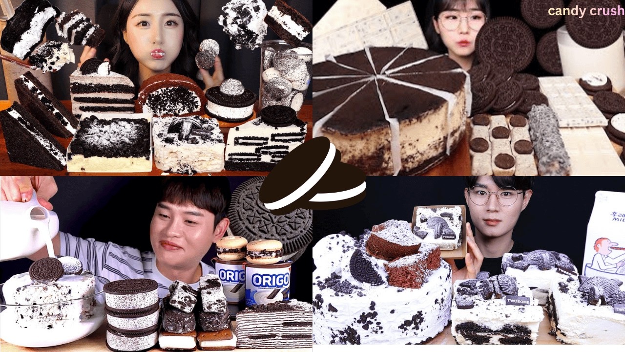 ULTIMATE OREO DESSERT MUKBANG 🍫🍰 OREO CAKE, CHOCOLATE & ICE CREAM ASMR COMPILATION 😋🍦