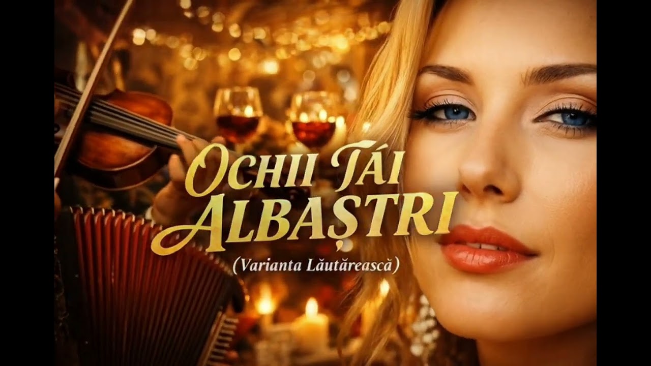 Ochii Tăi Albaștri | Muzică Lăutărească Dansantă cu Taraf (Piesă de Dragoste)