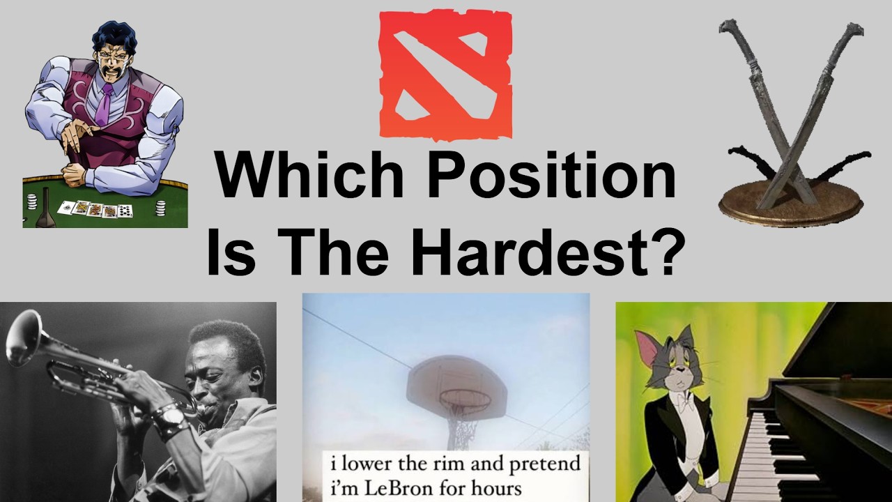 Which Dota 2 Position Is The Hardest?