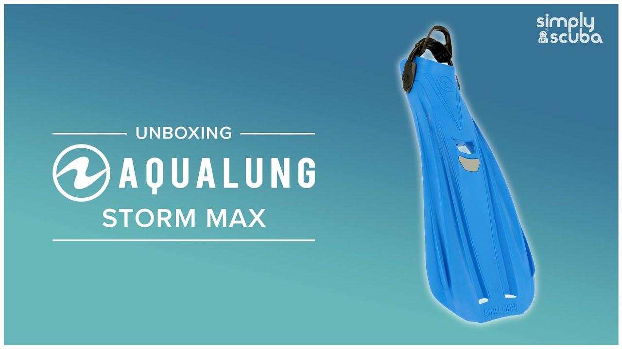 Ласты AquaLung Storm Max | Распаковка | @simplyscuba