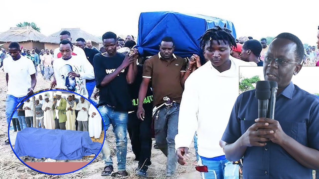 KIJANA SAIDI ALIYEFARIKI KWENYE AJALI YA GHOROFA LILILOPOROMOKA KARIAKOO AZIKWA TABORA