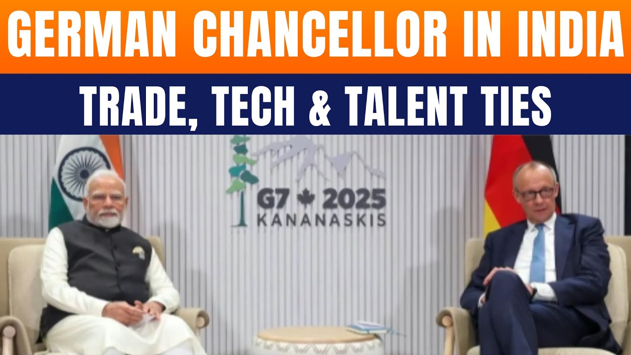 German Chancellor Friedrich Merz Begins First India Visit, Signals Strategic Shift | News9