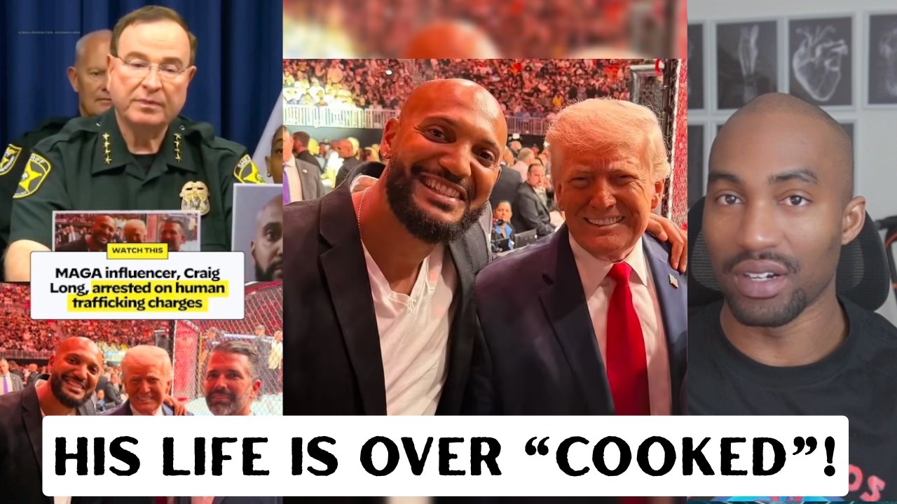 MAGA fitness influencer Craig Long was arrested during a human trafficking sting operation
