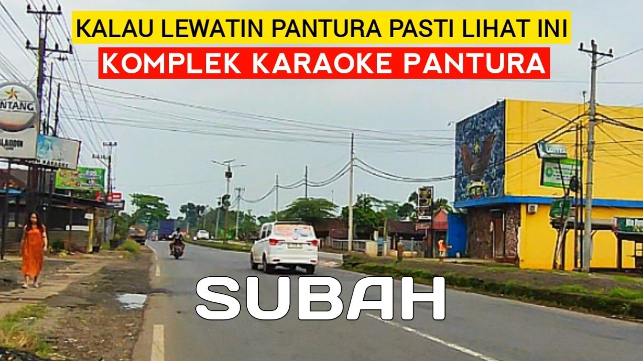 𝗦𝗨𝗕𝗔𝗛❗Beginilah suasana tempat karaoke yg sering kita lewatin jika dijalan Pantura.