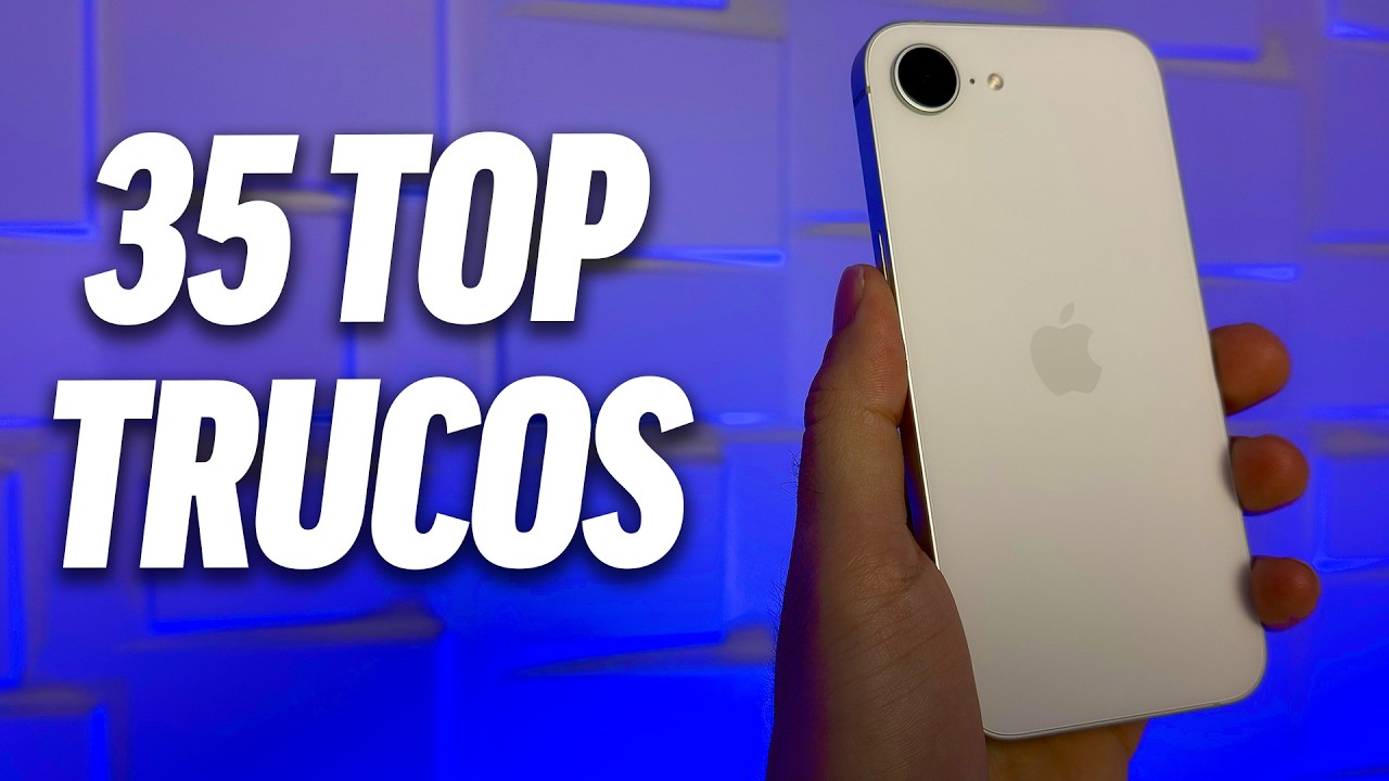 iPhone 16e - 35 TOP TRUCOS y TIPS  👈