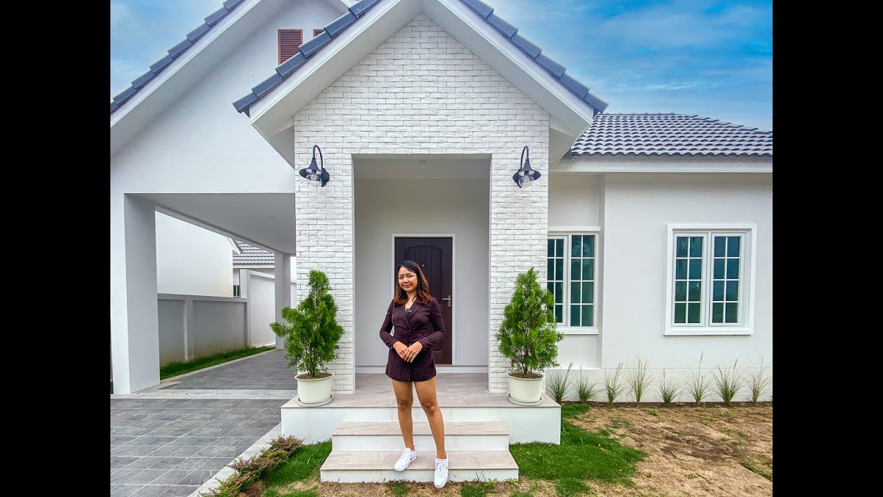 ขายบ้าน สไตล์ American Cottage   บ้านเดี่ยว ชั้นเดียว  เริ่มต้น 2.99 ล้านบาท
