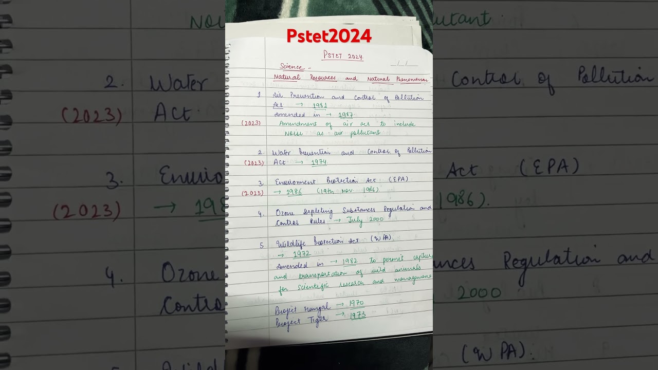 PSTET2024|science|previous year solved questions| Important topics|#pstet #pstet2024 #pstetpaper2