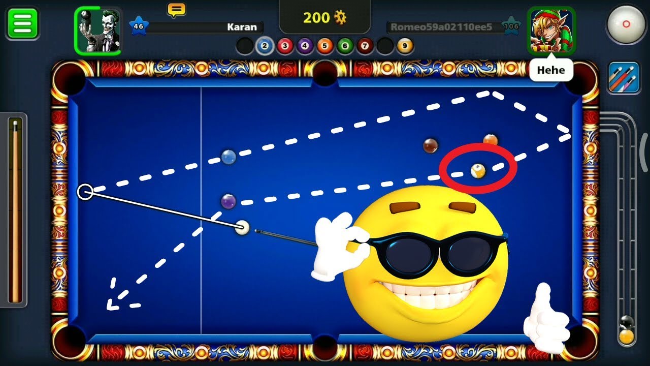8 ball pool best shots happy holidays