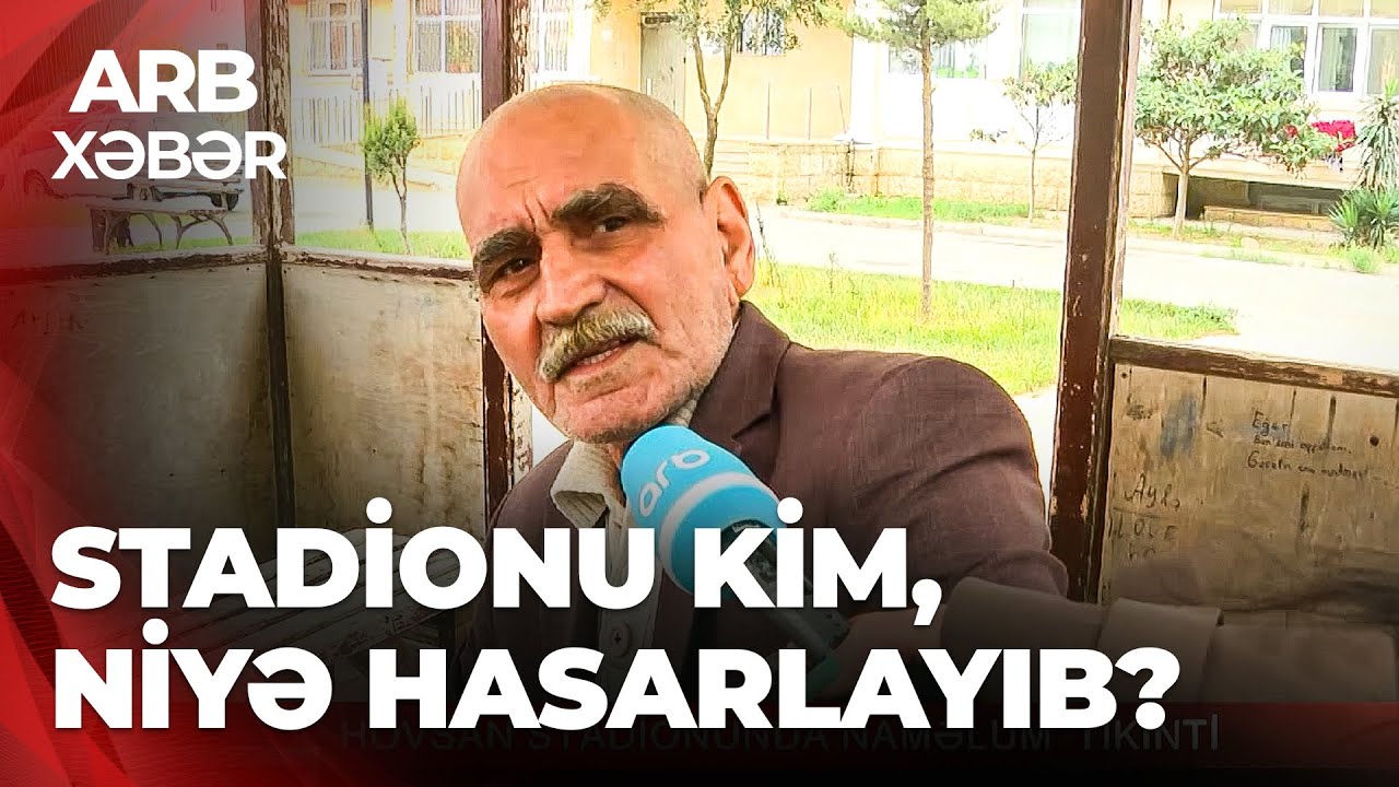 ARB XƏBƏR - Hövsan stadionunda naməlum tikinti - Ərazi niyə hasarlanıb?