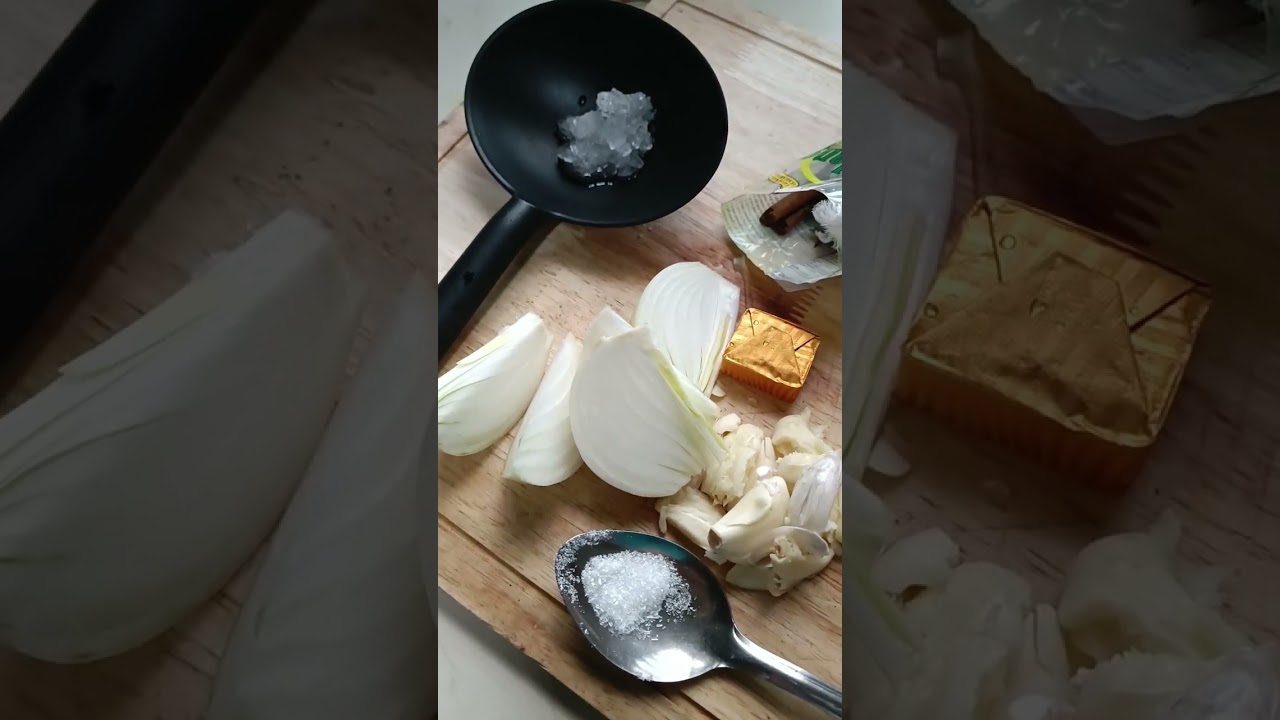 Menu untuk tengah hari ni sup ayam Bodo n simpel2 je 👍🤤😅🤭...