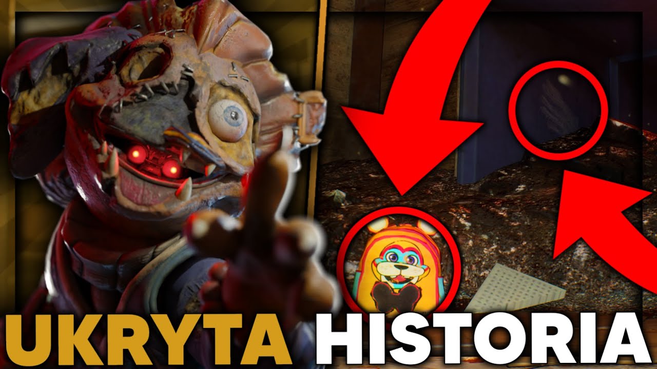 SKĄD GREGORY ZNA MIMICA? ZAKOŃCZENIA RUIN! Teoria Fnaf: Security Breach - Ruin