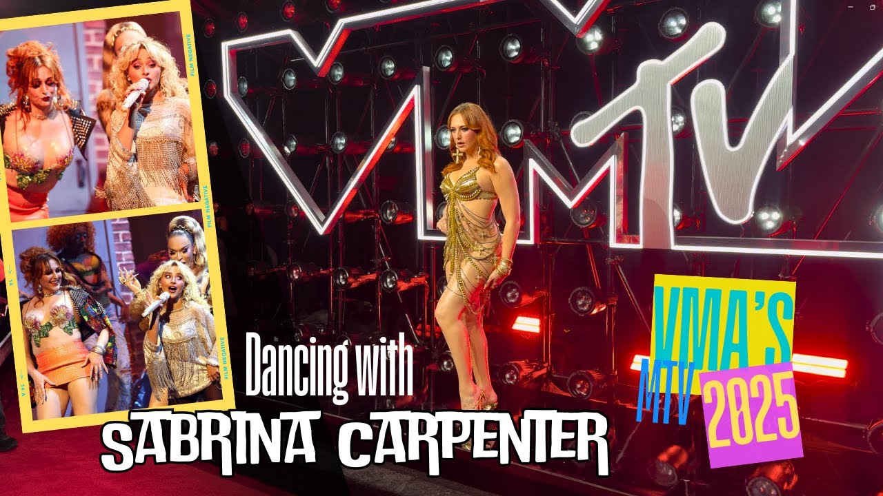 MTV VMA'S 2025, DANCING W @sabrinacarpenter ✨