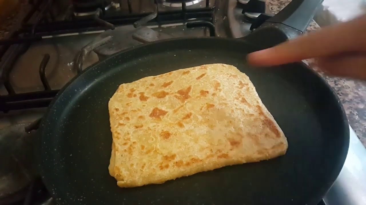 المسمن الصحي بالقمح الكامل والخميرة البلدية بالزيت الزيتون والزبدة البلدية 😄😄