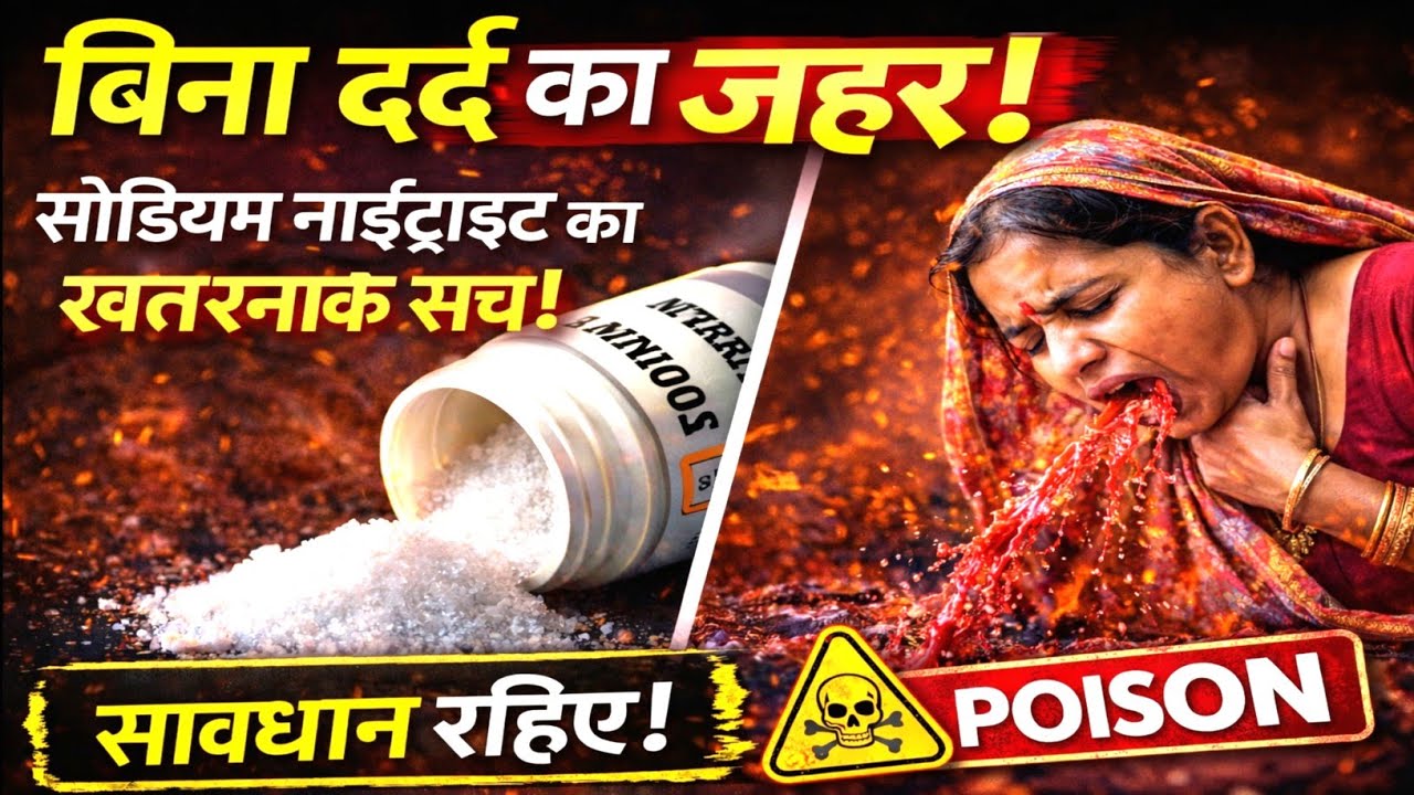 SODIUM NITRITE - 3D 🌏 | POISON | PAINLESS POISON | SLOW POISON