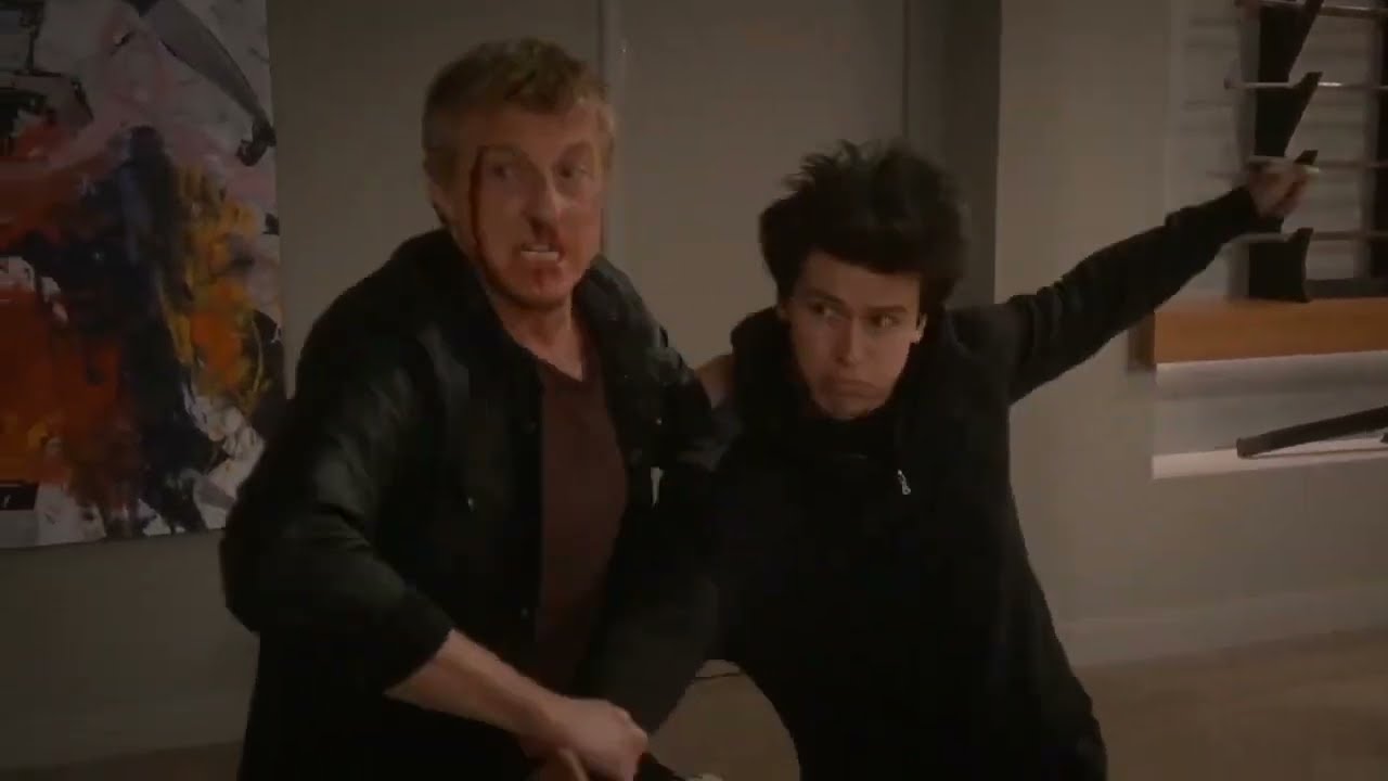 Johnny Lawrence Beats Up All The Sensei's | Cobra Kai Season 5