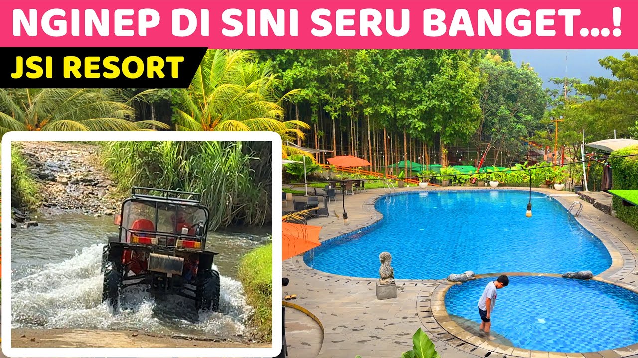 KESERUAN INI GAK ADA DI HOTEL LAIN...! JSI Resort Megamendung | Glamping dan wisata bagus di Bogor