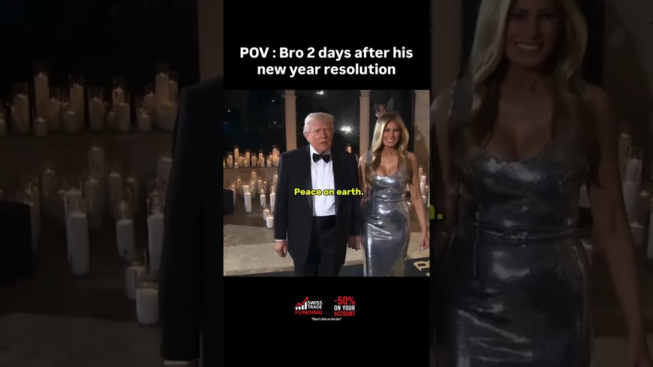 Donald Trump after 2 days of New Year Resolutions 