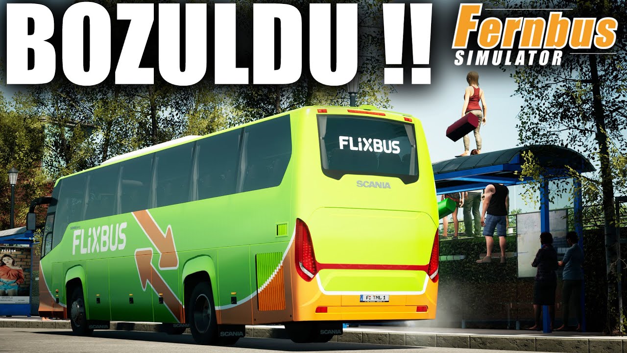 OTOBÜS BOZULDU !! FERNBUS SİMULATOR / G27