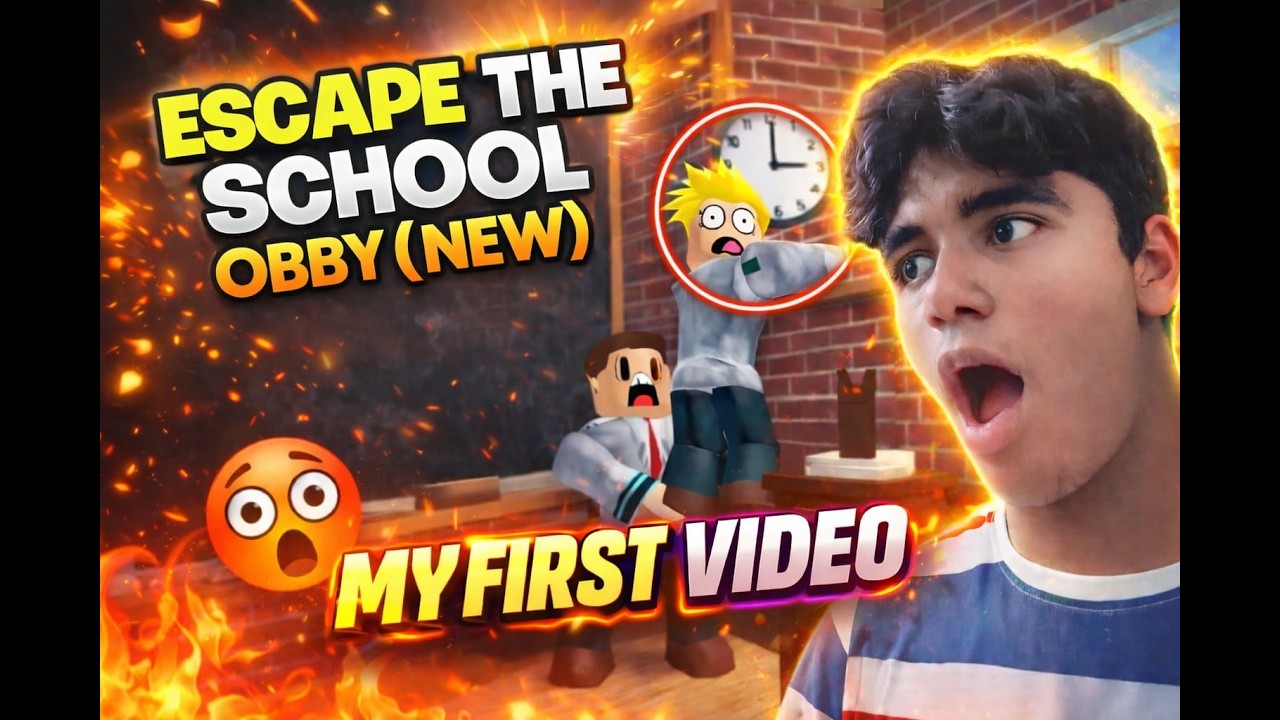 roblox escape the school obby -- crazy jumbs & fails