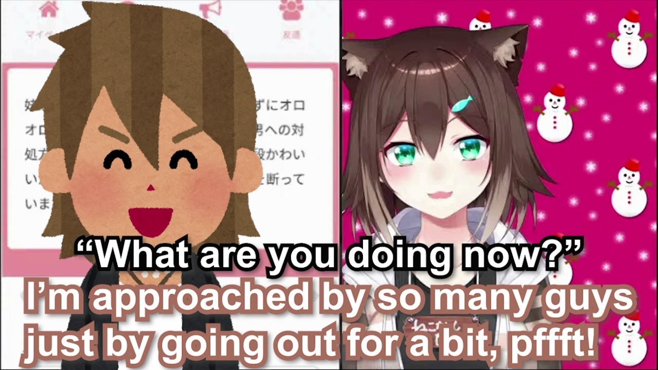 【Eng Subs】If the womanizers pick up Fumino Tamaki   【Noraneko Nijisanji】