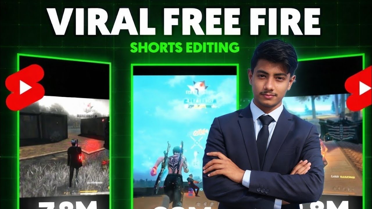 Viral Free Fire Max Shorts Editing Tutorial 🔥| Free Fire Shorts Editing Tutorial🤯
