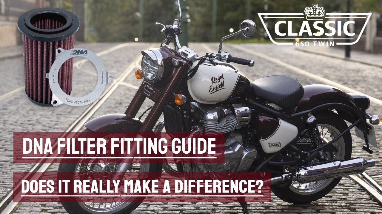Улучшенный фильтр DNA Free Flow для мотоциклов Royal Enfield 650 Classic, Super Meteor и Shotgun ...
