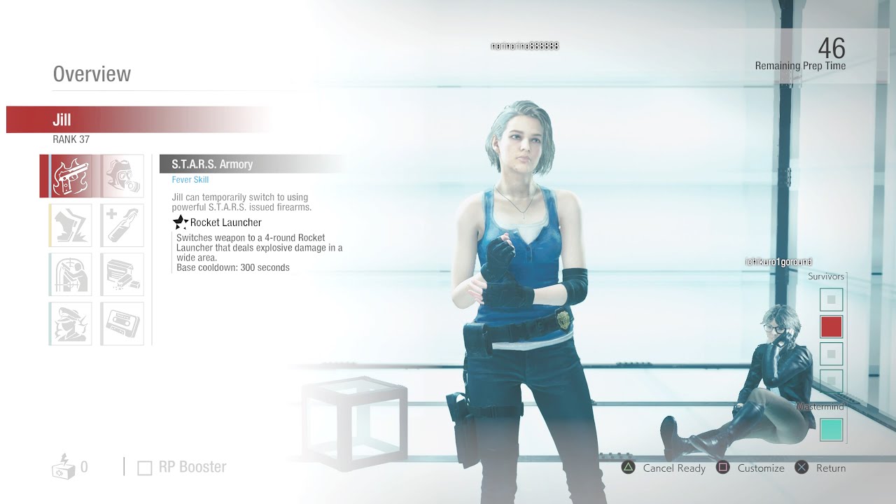 Resident Evil Resistance - Jill Gameplay Rank 37 Walkthrough