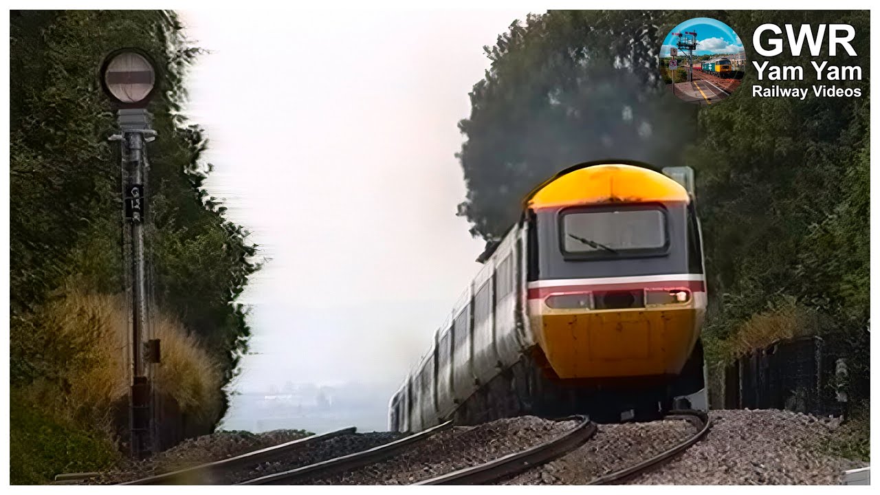Trains on Lickey Incline at Blackwell - 1990