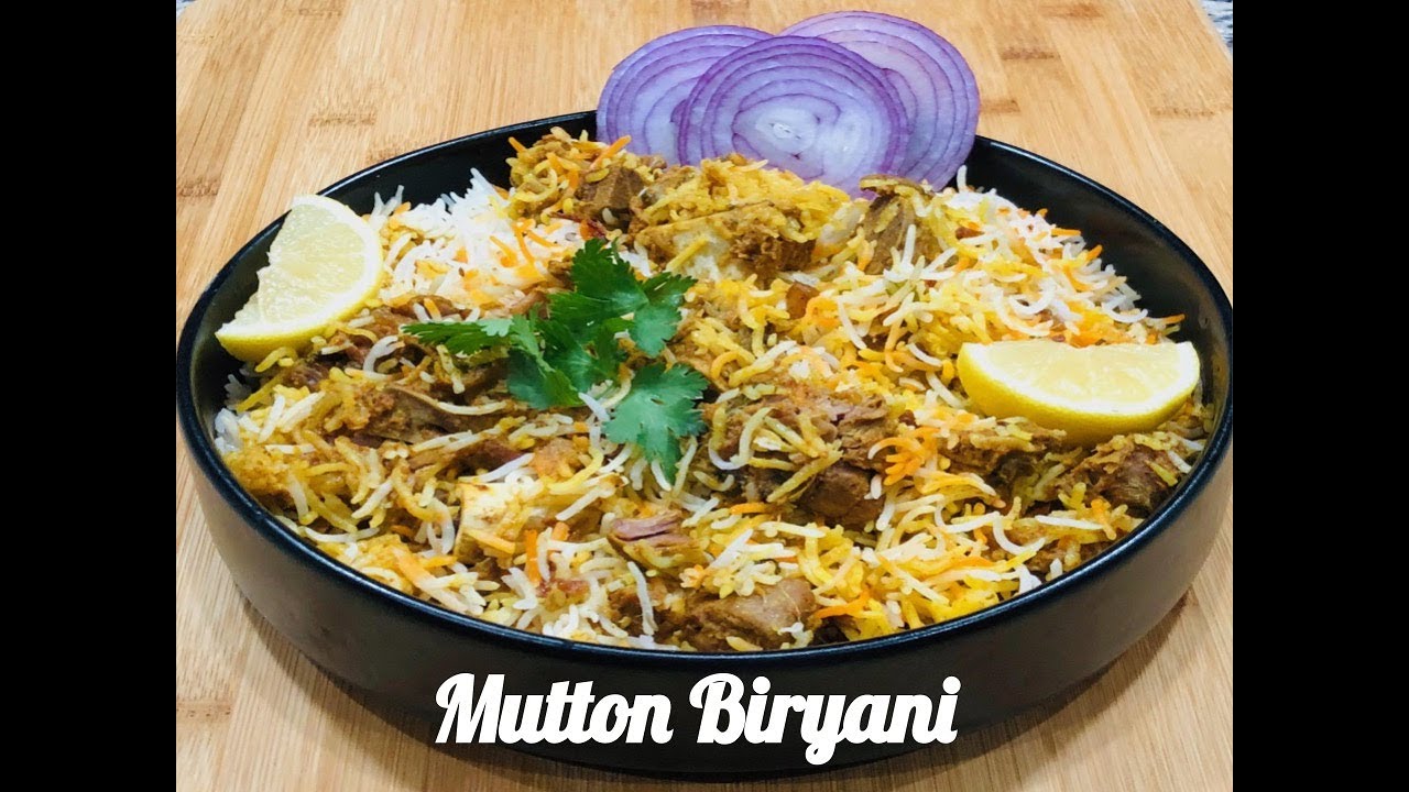 Slow Cooker Mutton Biryani Recipe