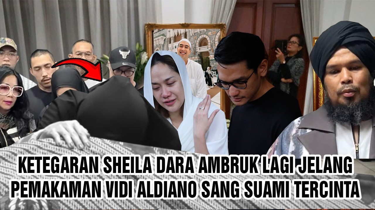 Ketegaran Sheila Dara Ambruk Lagi Menjelang Pemakaman Vidi Aldiano Hari ini