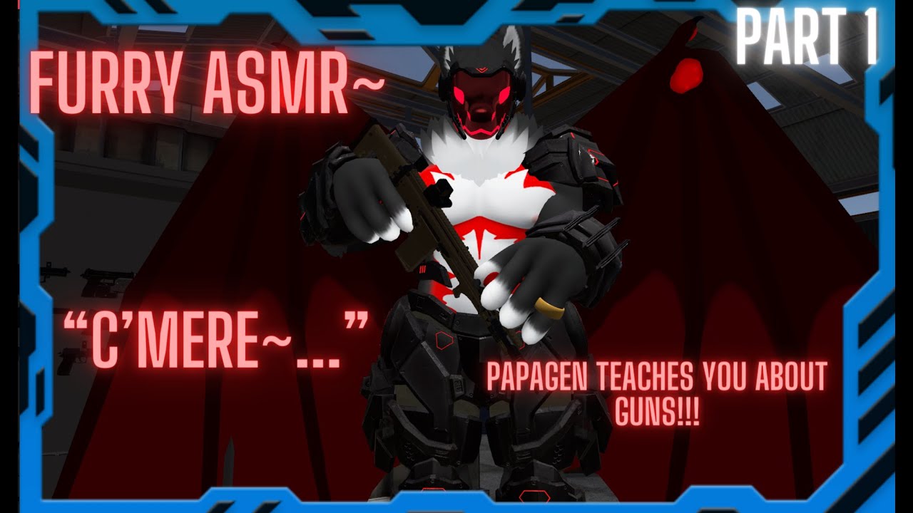 [Furry ASMR] Papagen Teaches You How Guns Work~ (Tapping, Trigger Words, Inaudible) {PART 1}