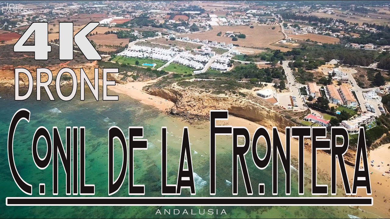 Cala del Puntalejo & Conil de la Frontera | DRONE FOOTAGE | 4k 🚤⛱🏝