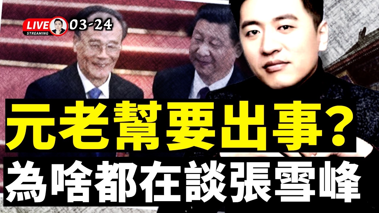 王岐山&ldquo;兒子&rdquo;出事，元老幫危了？張雪峰的事，有兩點必須討論！但很多人忽略；伊朗服軟了，美國取得重大進展｜大宇拍案驚奇 live！