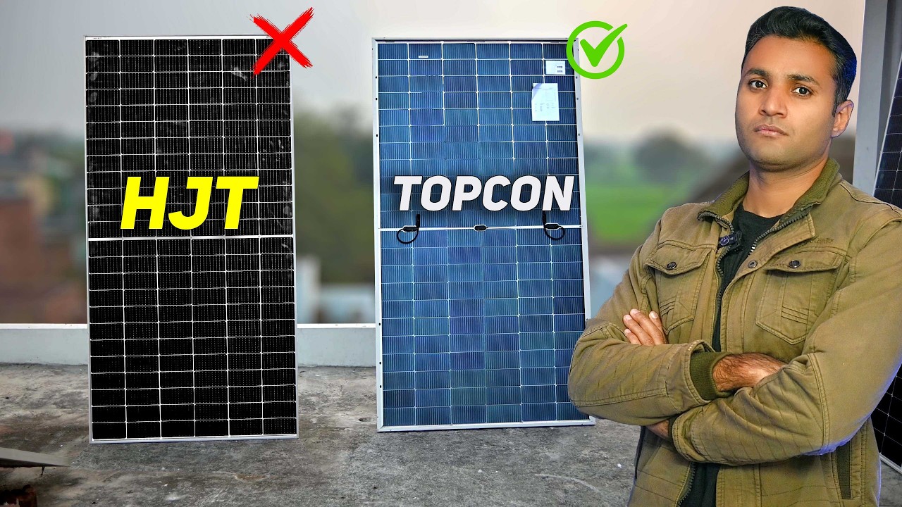 Topcon vs HJT Solar Panel | Best Solar Panels 2026 | Latest Solar Panel Technology 2026