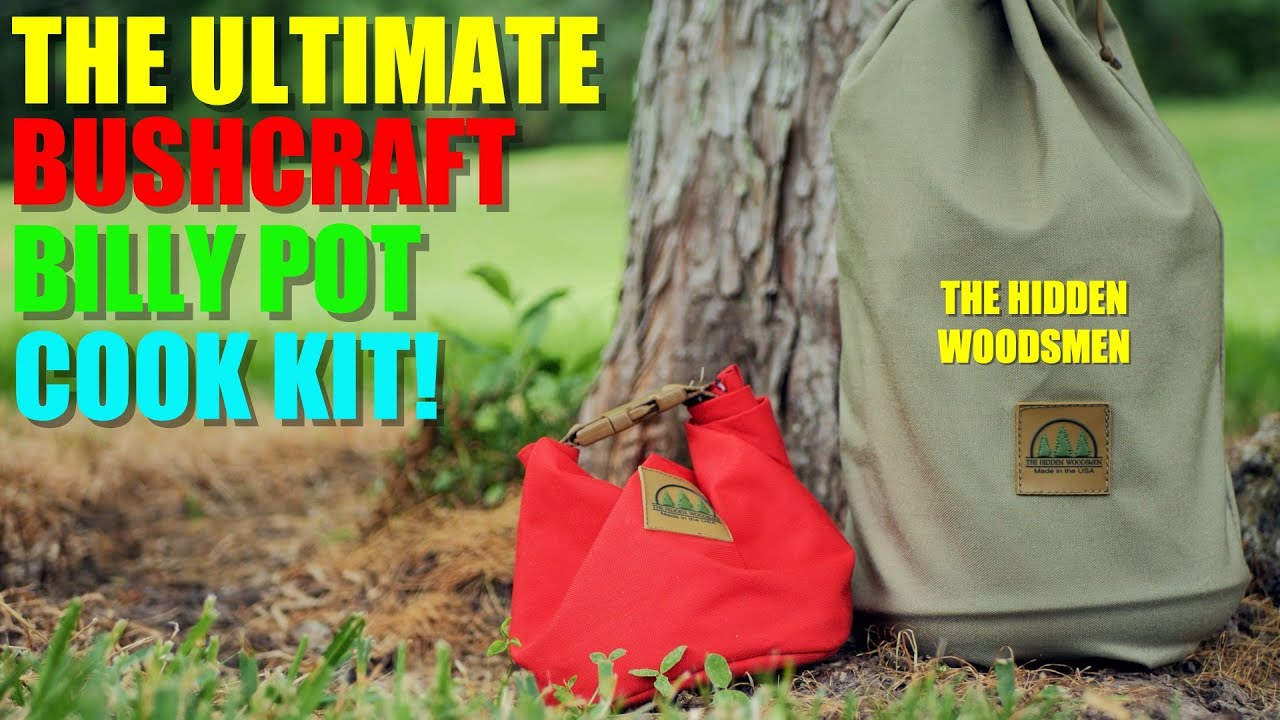 ИДЕАЛЬНЫЙ набор для приготовления пищи Bushcraft BILLY POT!