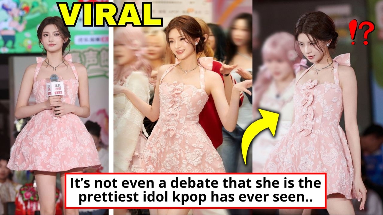 Yiren Everglow Graceful & Beautiful Visual While Attending An Event In China Became The Spotlight