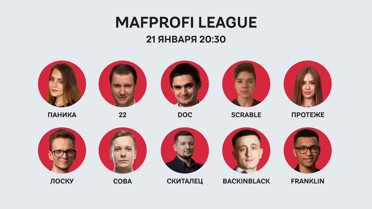 Мафия / ML / Игра 12/Лоску, Franklin, 22, doc, Паника, Скиталец, BackInBlack, Протеже, Сова, Scrable