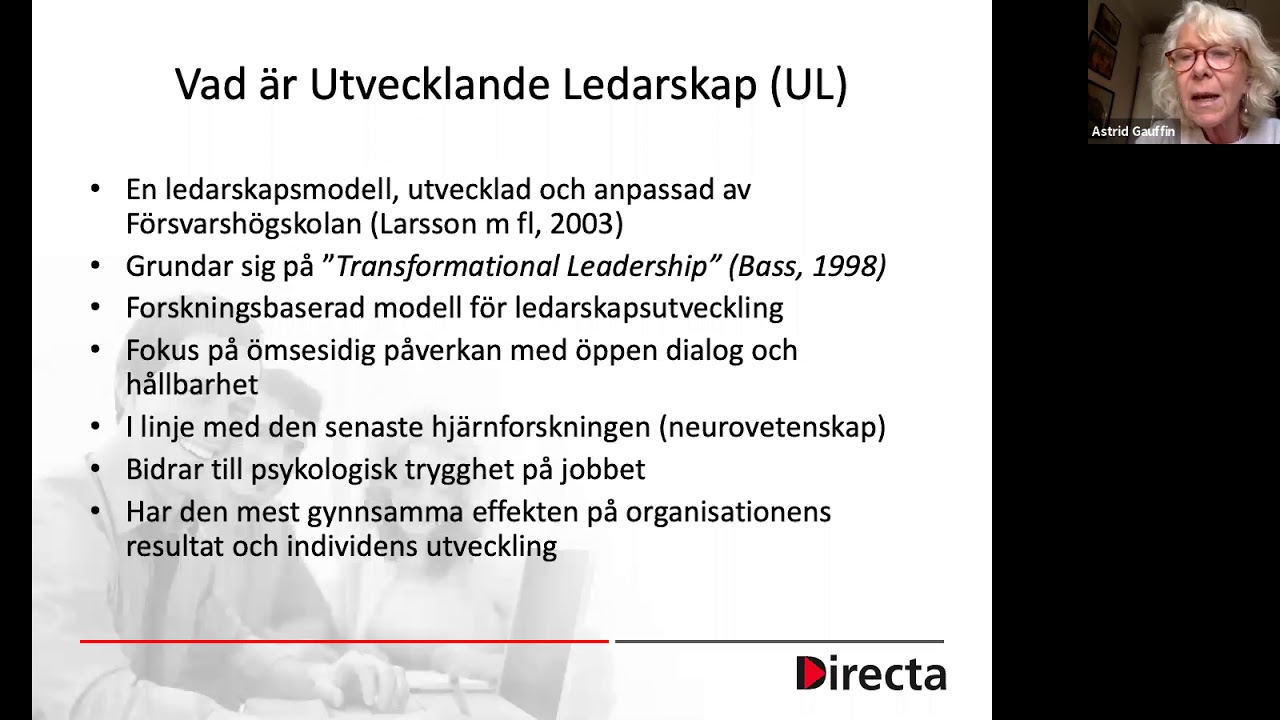 Utvecklande Ledarskap (UL) – Det moderna sättet att leda