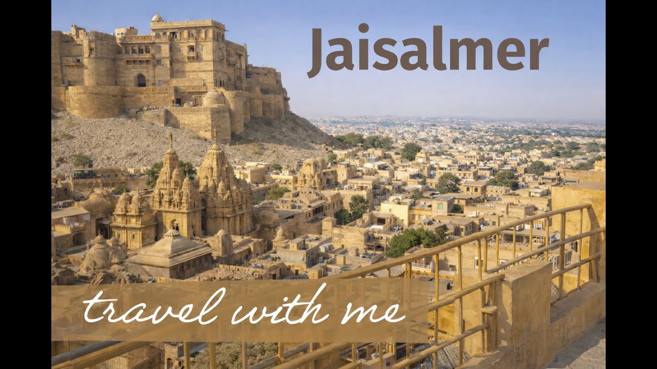 Golden City of India — Jaisalmer | Rajasthan Travel Vlog | #travel #vlog #jaisalmer