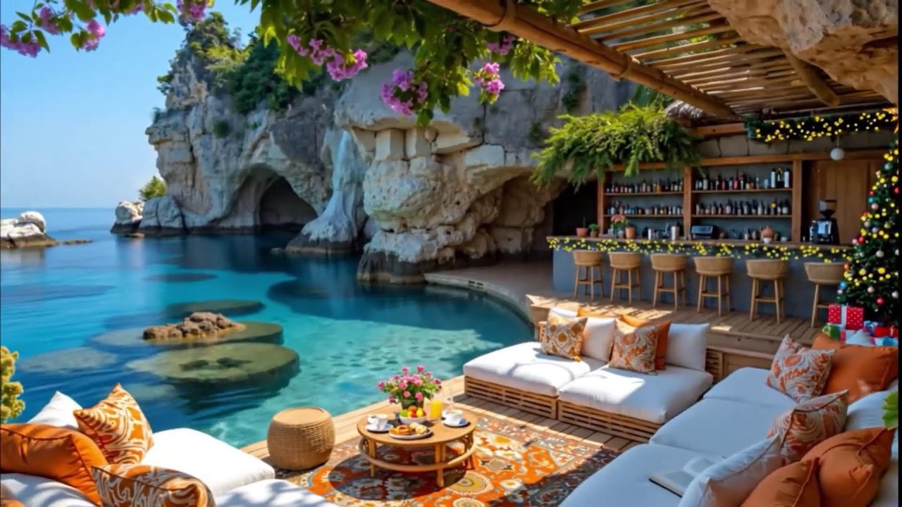 Elegant Bossa Nova Jazz 🌊 Seaside Café Rhythms for Evening Glow, Lounge Comfort & Refined Calm 🎶