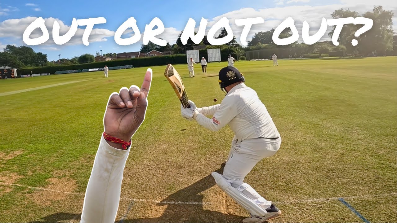 CONTROVERSIAL Umpire DECISION! Would YOU give THIS out?