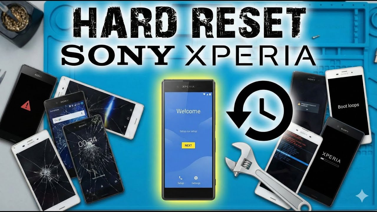 Hard Reset Sony Xperia T2 Ultra XM50h (Serve para  Qualquer modelo)
