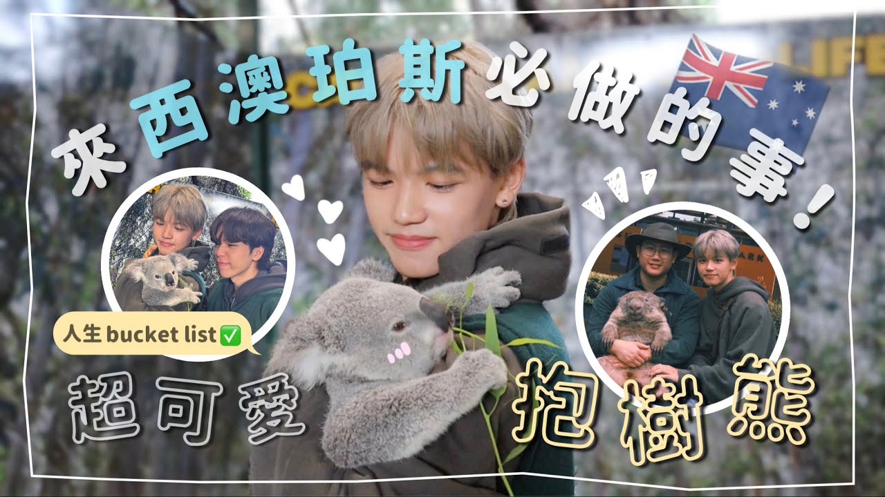 【🇦🇺澳洲珀斯抱樹熊!🐨￼】親手抱到超可愛樹熊✨💕｜￼人生一大清單✅ ｜Caversham Wildlife Park 🦘｜￼Mygraybear