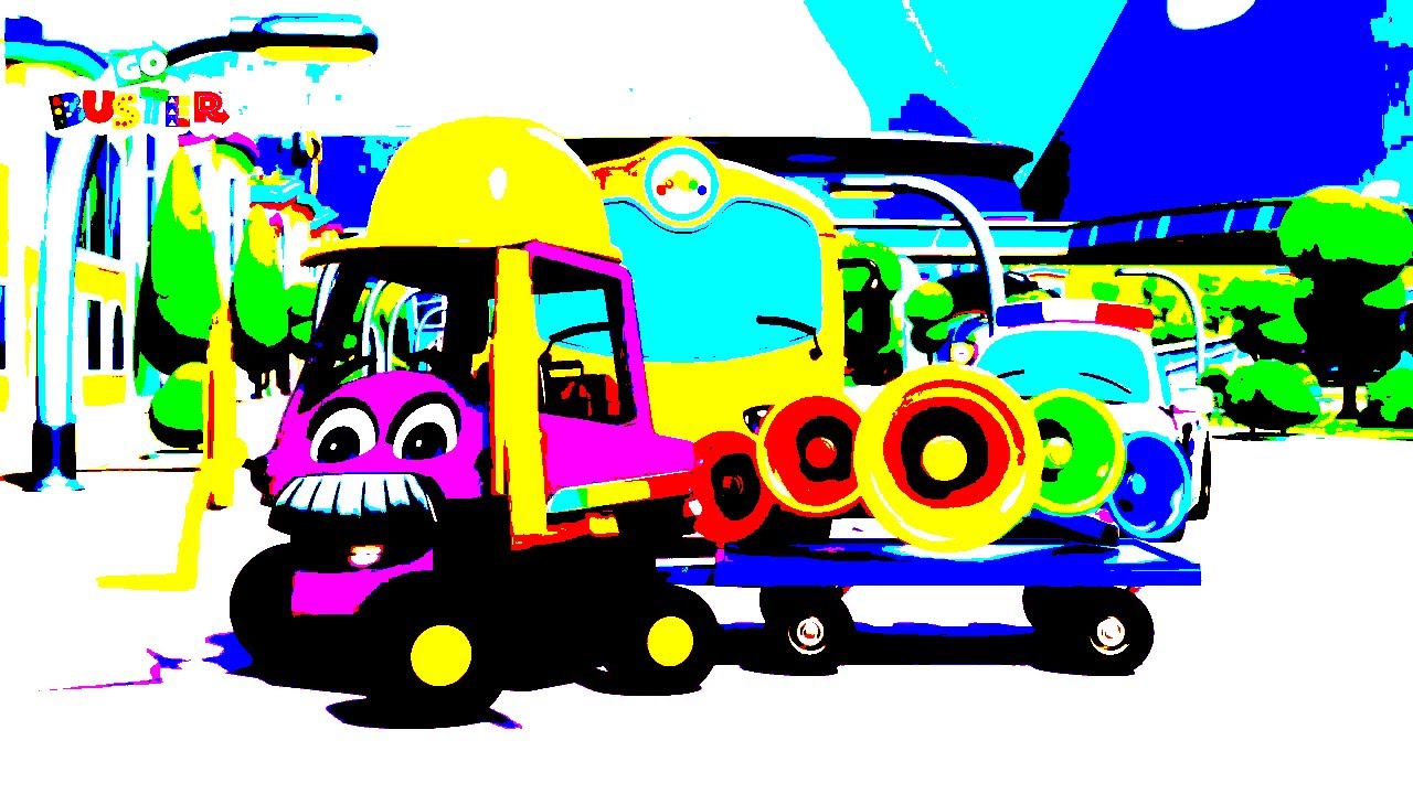 Megaphone Car Makes Noise! 🔊🚗  I Go buster