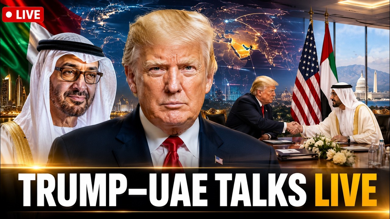 Watch LIVE: Trump Meets UAE President Sheikh Mohammed At G7 Summit LIVE | US-UAE Talks LIVE