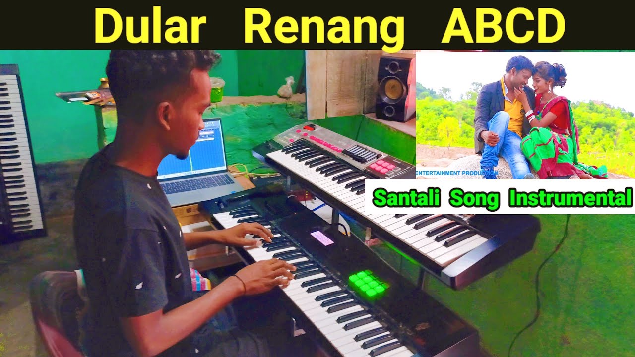Dular Renang ABCD Santali Instrumental Song Cover By #jituhansda || Sushanta Musical Group