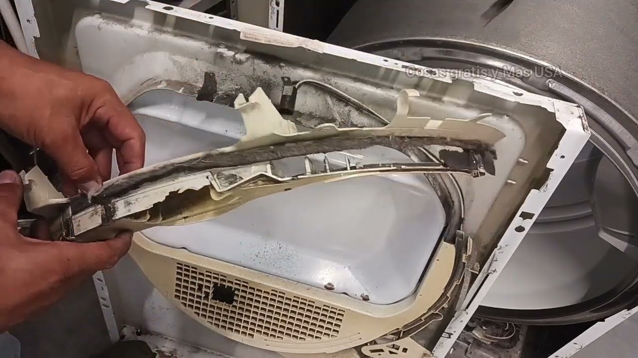 como reparar secadora general electric que hace ruido,rompe la ropa ,mancha la ropa?