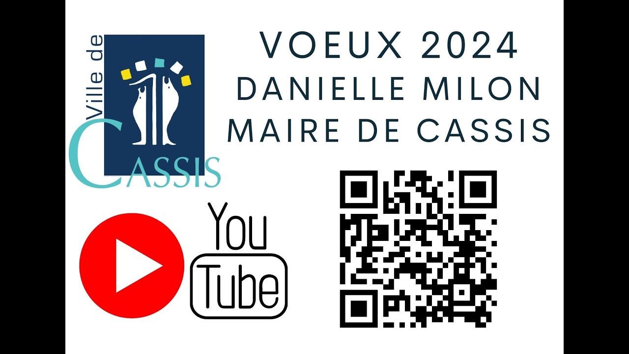 Cérémonie des Voeux Mairie de cassis 2024  Danielle Milon