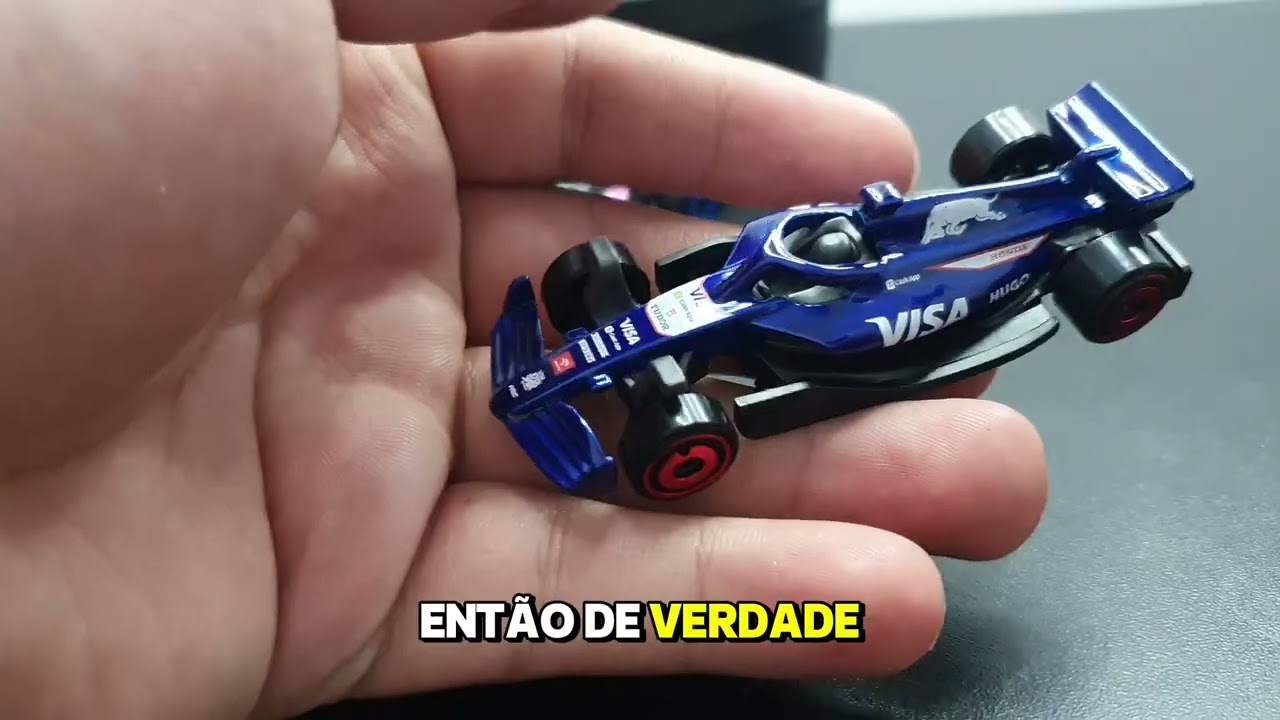 PACK COM 5 MINIATURAS FORMULA 1 HOT WHEELS - STH Minis 
